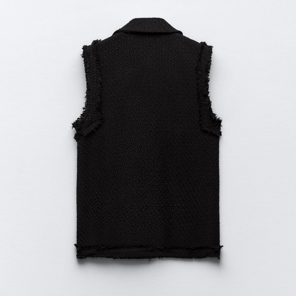 Zara buttoned vest size S - Picture 3 of 10